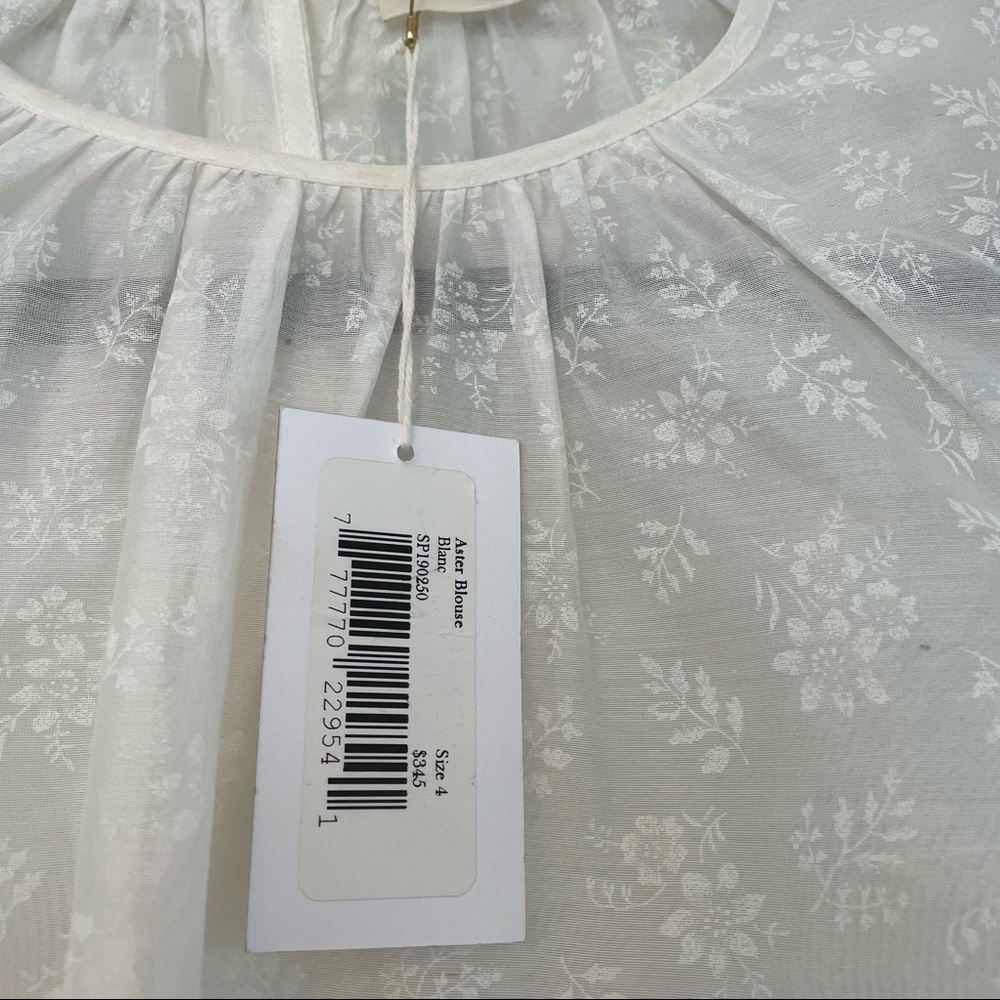 NWT Ulla Johnson Aster top - Picture 4 of 12